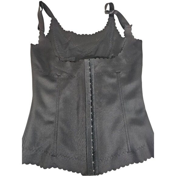 Prima Valentina Black Spaghetti Strap Corset Size L - Picture 1 of 4